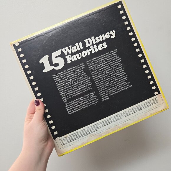 3 For 15 πβ¨οΈ Vintage 15 Disney Classics Vinyl Record β GUC - Picture 2 of 3